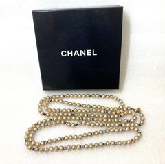 CHANEL パールロングネックレス